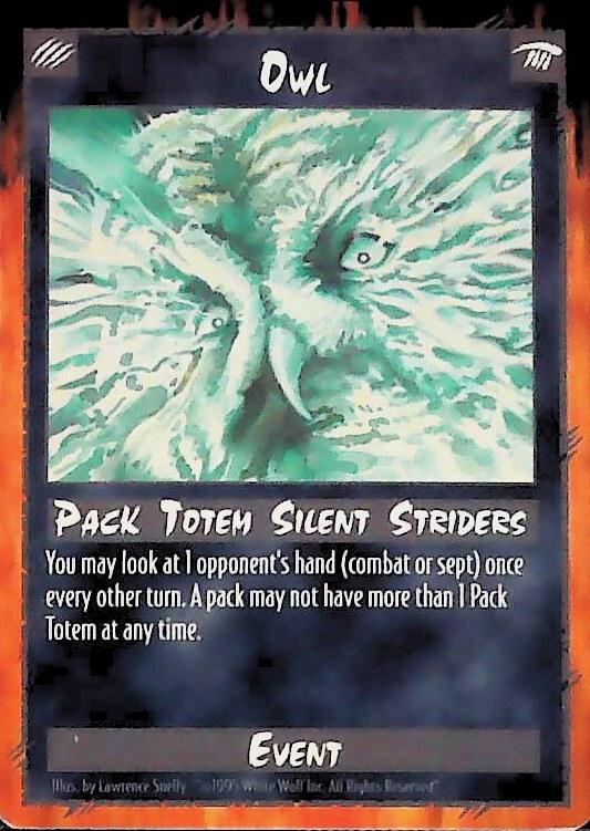 Rage CCG | Owl - Unlimited | The Nerd Merchant