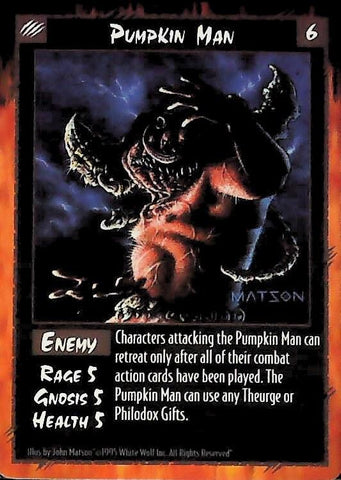 Rage CCG | Pumpkin Man - Unlimited | The Nerd Merchant