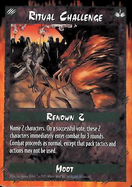 Rage CCG | Ritual Challenge - Unlimited | The Nerd Merchant