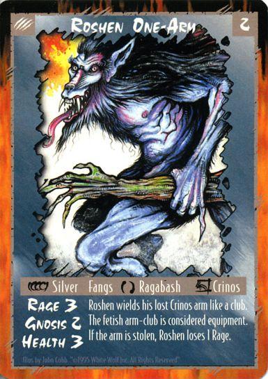 Rage CCG | Roshen One-Arm - Unlimited | The Nerd Merchant