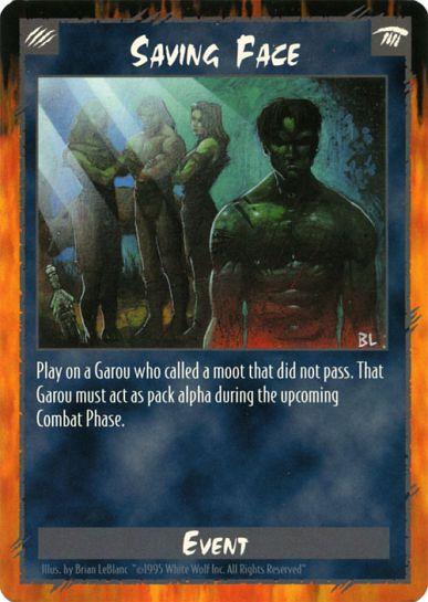 Rage CCG | Saving Face - Unlimited | The Nerd Merchant