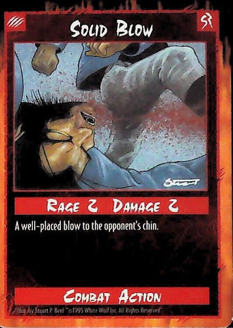 Rage CCG | Solid Blow - Unlimited | The Nerd Merchant