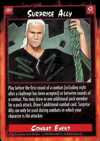 Rage CCG | Surprise Ally - Unlimited | The Nerd Merchant