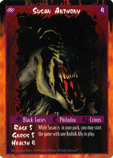 Rage CCG | Susan Anthony - Unlimited | The Nerd Merchant