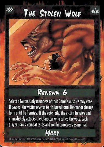 Rage CCG | The Stolen Wolf - Unlimited | The Nerd Merchant