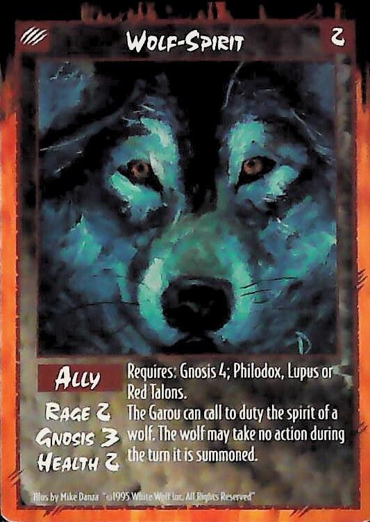 Rage CCG | Wolf-Spirit - Unlimited | The Nerd Merchant