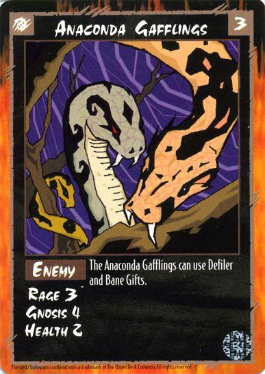 Rage CCG | Anaconda Gafflings - The War of the Amazon | The Nerd Merchant