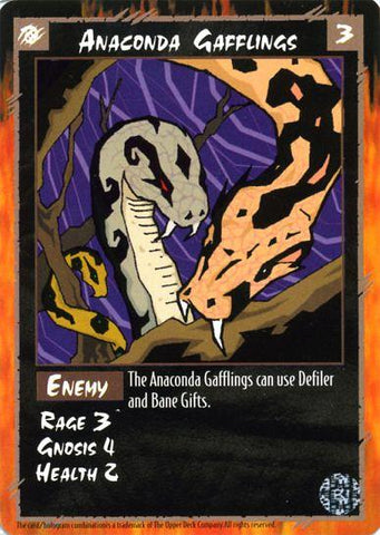 Rage CCG | Anaconda Gafflings - The War of the Amazon | The Nerd Merchant
