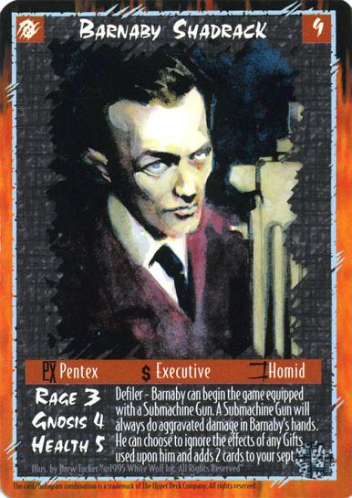 Rage CCG | Barnaby Shadrack - The War of the Amazon | The Nerd Merchant