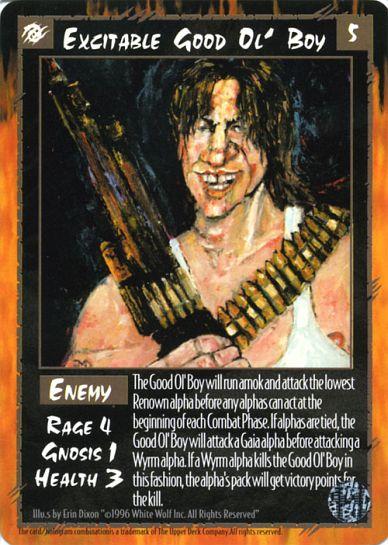 Rage CCG | Excitable Good Ol' Boy - The War of the Amazon | The Nerd Merchant