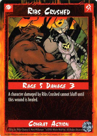 Rage CCG | Ribs Crushed - The War of the Amazon | The Nerd Merchant