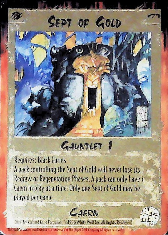 Rage CCG | Sept of Gold (Foil) - The War of the Amazon | The Nerd Merchant