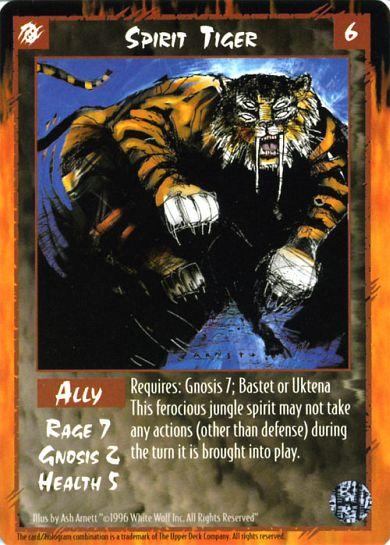 Rage CCG | Spirit Tiger - The War of the Amazon | The Nerd Merchant
