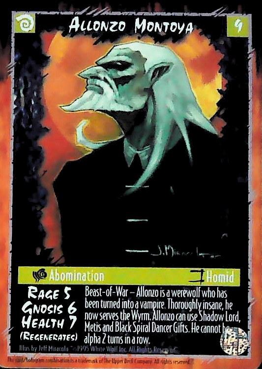 Rage CCG | Allonzo Montoya - The Wyrm | The Nerd Merchant