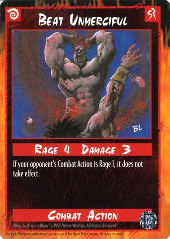 Rage CCG | Beat Unmerciful - The Wyrm | The Nerd Merchant