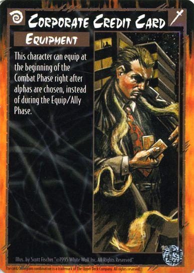 Rage CCG | Corporate Credit Card - The Wyrm | The Nerd Merchant