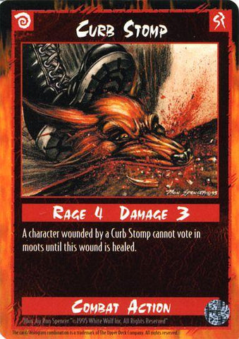 Rage CCG | Curb Stomp - The Wyrm | The Nerd Merchant