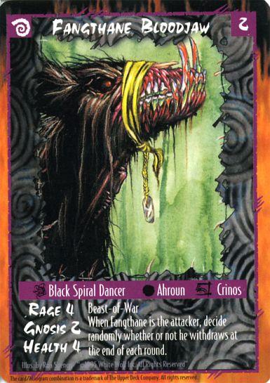 Rage CCG | Fangthane Bloodjaw - The Wyrm | The Nerd Merchant