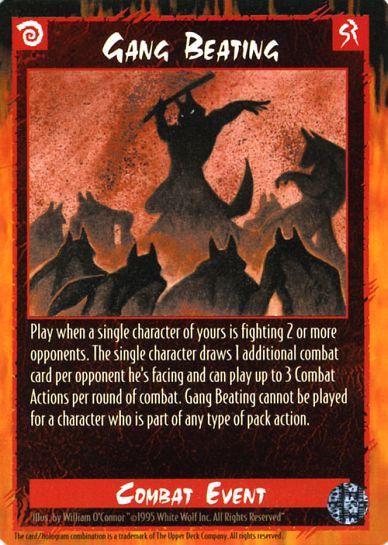 Rage CCG | Gang Beating - The Wyrm | The Nerd Merchant