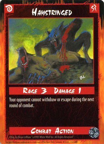 Rage CCG | Hamstringed - The Wyrm | The Nerd Merchant