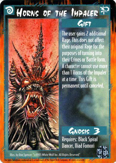 Rage CCG | Horns of the Impaler - The Wyrm | The Nerd Merchant