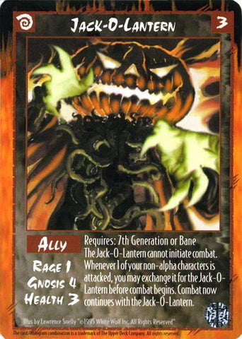 Rage CCG | Jack-O-Lantern - The Wyrm | The Nerd Merchant