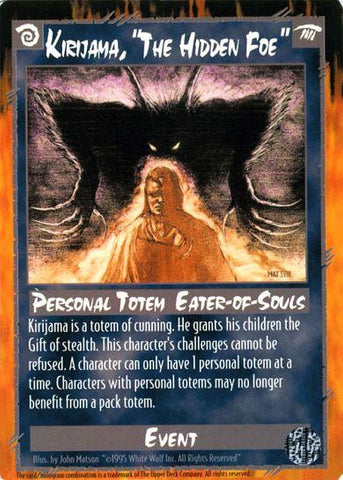 Rage CCG | Kirijama, "The Hidden Foe" - The Wyrm | The Nerd Merchant