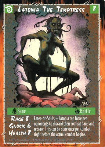 Rage CCG | Latonia The Temptress - The Wyrm | The Nerd Merchant