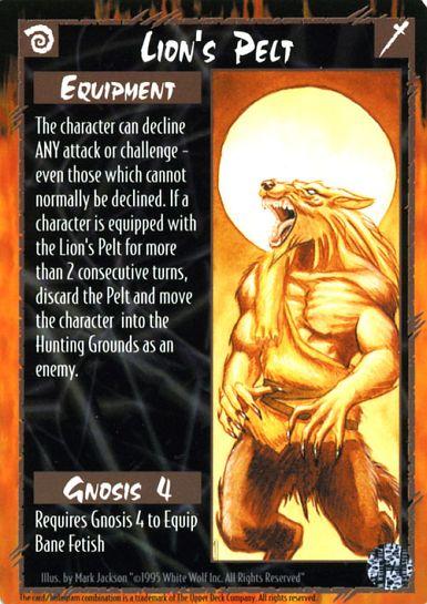 Rage CCG | Lion's Pelt - The Wyrm | The Nerd Merchant