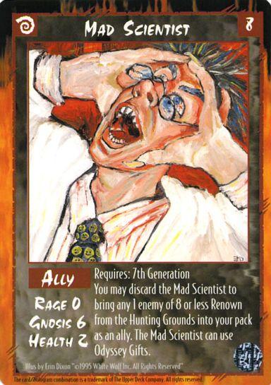 Rage CCG | Mad Scientist - The Wyrm | The Nerd Merchant