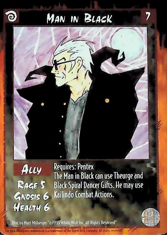 Rage CCG | Man in Black - The Wyrm | The Nerd Merchant