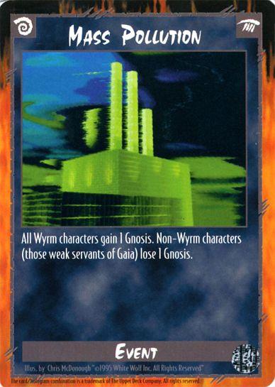 Rage CCG | Mass Pollution - The Wyrm | The Nerd Merchant