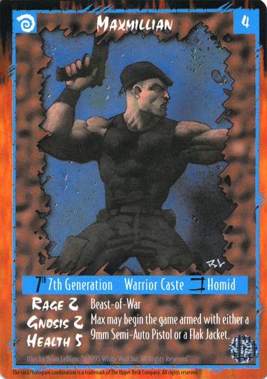 Rage CCG | Maxmillian - The Wyrm | The Nerd Merchant