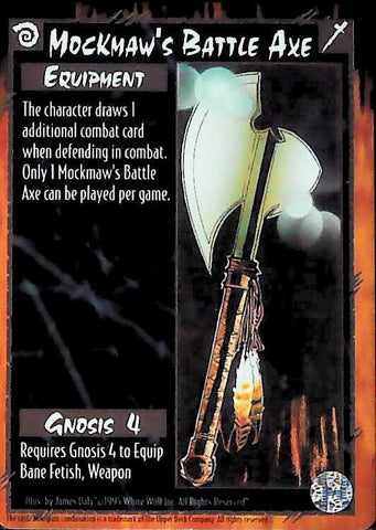 Rage CCG | Mockmaw's Battle Axe - The Wyrm | The Nerd Merchant