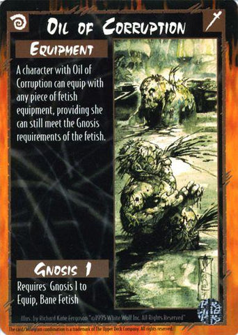 Rage CCG | Oil of Corruption - The Wyrm | The Nerd Merchant