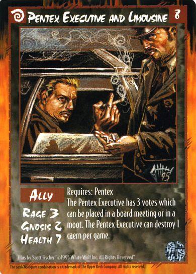 Rage CCG | Pentex Executive and Limousine - The Wyrm | The Nerd Merchant