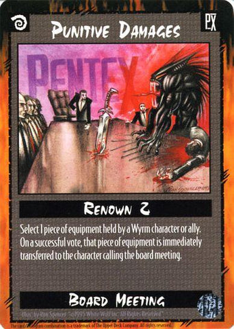 Rage CCG | Punitive Damages - The Wyrm | The Nerd Merchant