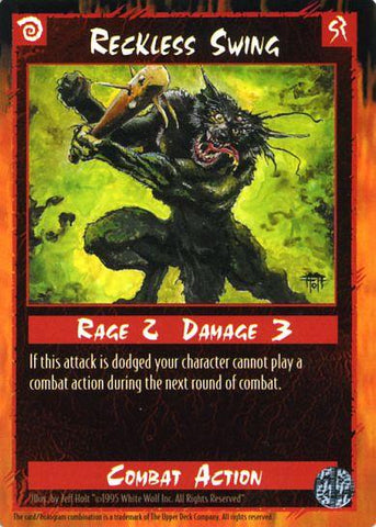 Rage CCG | Reckless Swing - The Wyrm | The Nerd Merchant