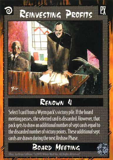 Rage CCG | Reinvesting Profits - The Wyrm | The Nerd Merchant