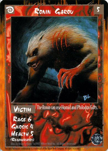 Rage CCG | Ronin Garou - The Wyrm | The Nerd Merchant