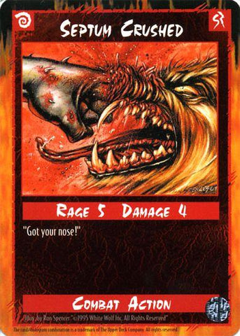 Rage CCG | Septum Crushed - The Wyrm | The Nerd Merchant