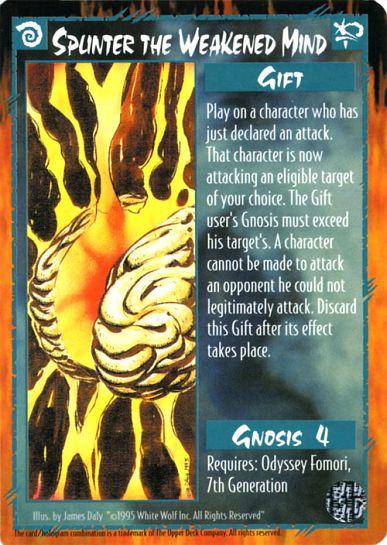 Rage CCG | Splinter the Weakened Mind - The Wyrm | The Nerd Merchant