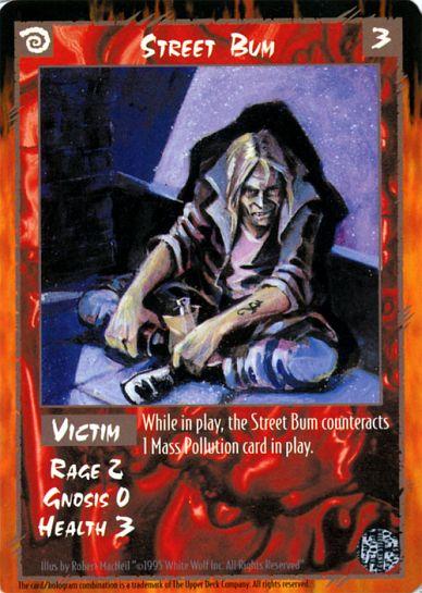Rage CCG | Street Bum - The Wyrm | The Nerd Merchant