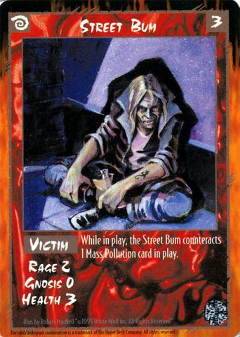 Rage CCG | Street Bum - The Wyrm | The Nerd Merchant