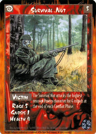 Rage CCG | Survival Nut - The Wyrm | The Nerd Merchant