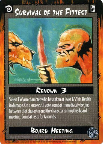 Rage CCG | Survival of the Fittest - The Wyrm | The Nerd Merchant