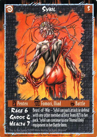 Rage CCG | Sybil - The Wyrm | The Nerd Merchant