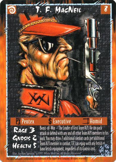 Rage CCG | T. F. MacNeil - The Wyrm | The Nerd Merchant