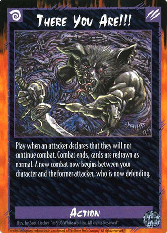 Rage CCG | There You Are!!! - The Wyrm | The Nerd Merchant