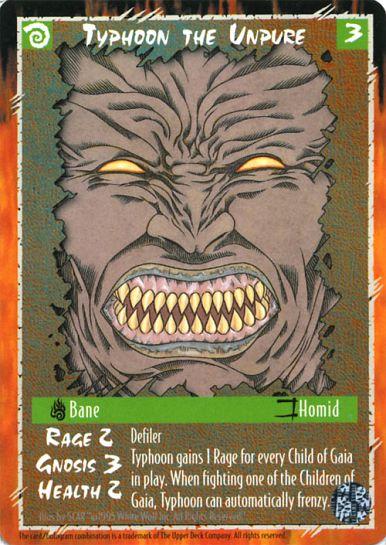 Rage CCG | Typhoon the Unpure - The Wyrm | The Nerd Merchant